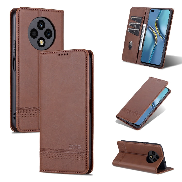 AZNS Magnetic Calf Texture Flip Leather Phone Case, Series 3