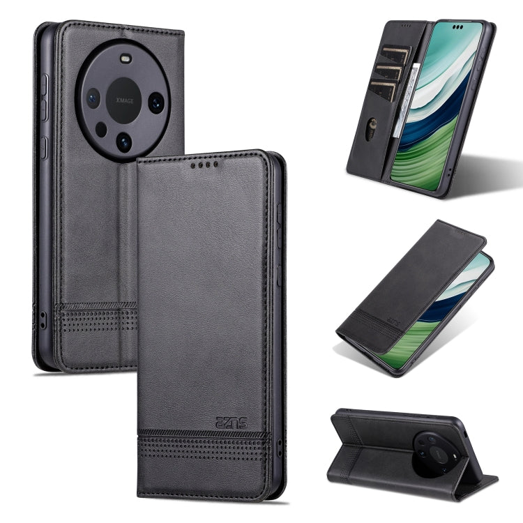 AZNS Magnetic Calf Texture Flip Leather Phone Case, Series 4