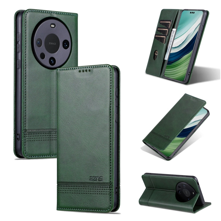 AZNS Magnetic Calf Texture Flip Leather Phone Case, Series 4