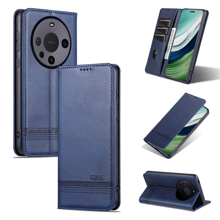 AZNS Magnetic Calf Texture Flip Leather Phone Case, Series 4