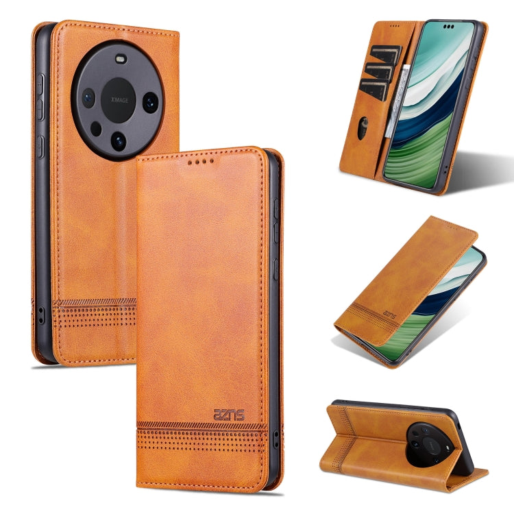 AZNS Magnetic Calf Texture Flip Leather Phone Case, Series 4