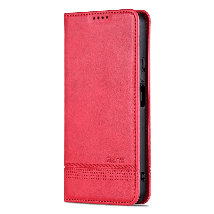 AZNS Magnetic Calf Texture Flip Leather Phone Case, Series 4