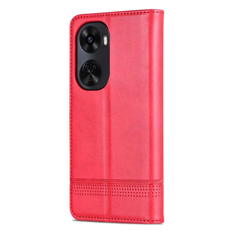 AZNS Magnetic Calf Texture Flip Leather Phone Case, Series 4