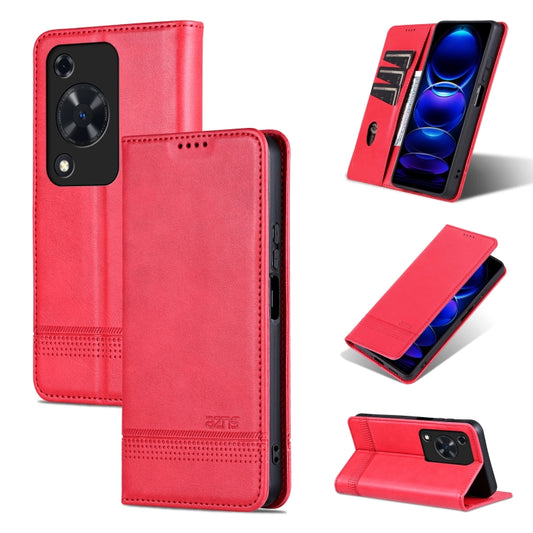 AZNS Magnetic Calf Texture Flip Leather Phone Case, For Huawei Enjoy 70, For Huawei nova 11 SE, For Huawei nova 12 Pro, For Huawei nova 12, For Huawei Maimang A20