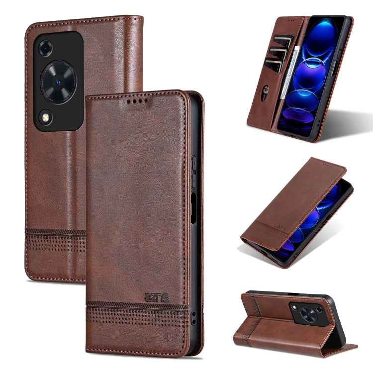 AZNS Magnetic Calf Texture Flip Leather Phone Case, For Huawei Enjoy 70, For Huawei nova 11 SE, For Huawei nova 12 Pro, For Huawei nova 12, For Huawei Maimang A20