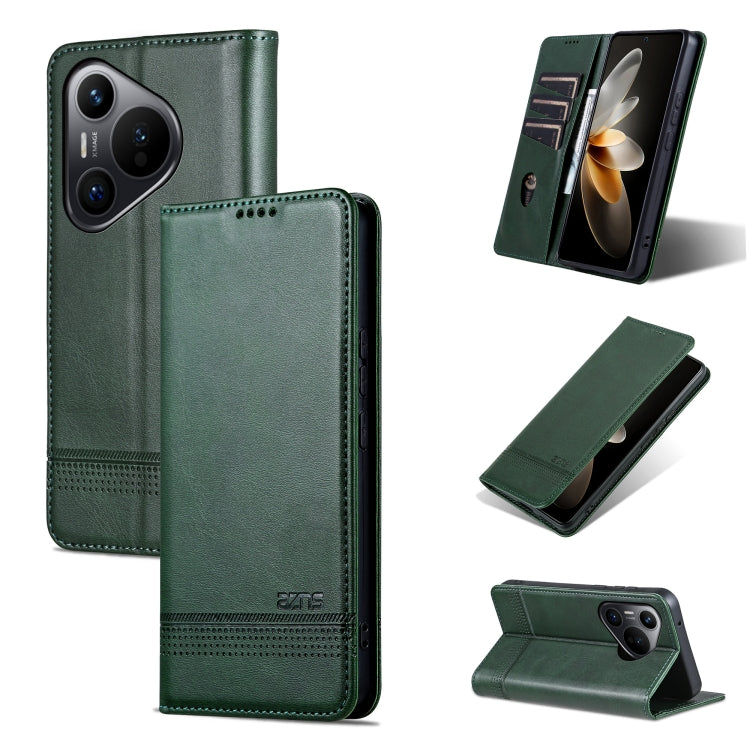 AZNS Magnetic Calf Texture Flip Leather Phone Case, Series 4