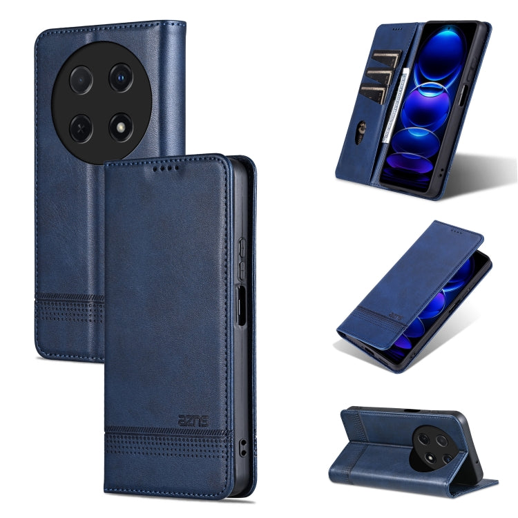 AZNS Magnetic Calf Texture Flip Leather Phone Case, Series 4