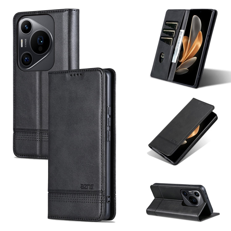 AZNS Magnetic Calf Texture Flip Leather Phone Case, Series 1