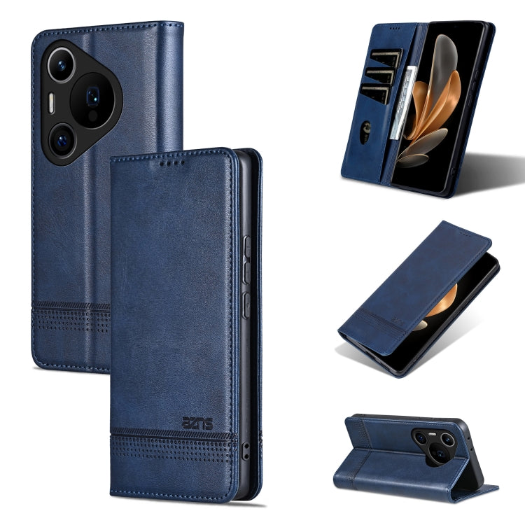 AZNS Magnetic Calf Texture Flip Leather Phone Case, Series 1