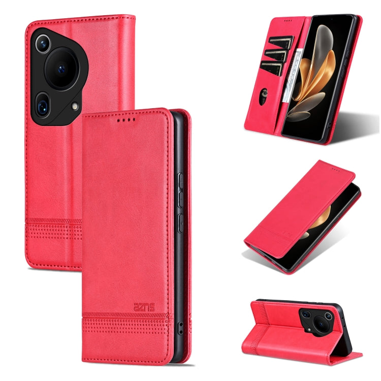 AZNS Magnetic Calf Texture Flip Leather Phone Case, Series 2