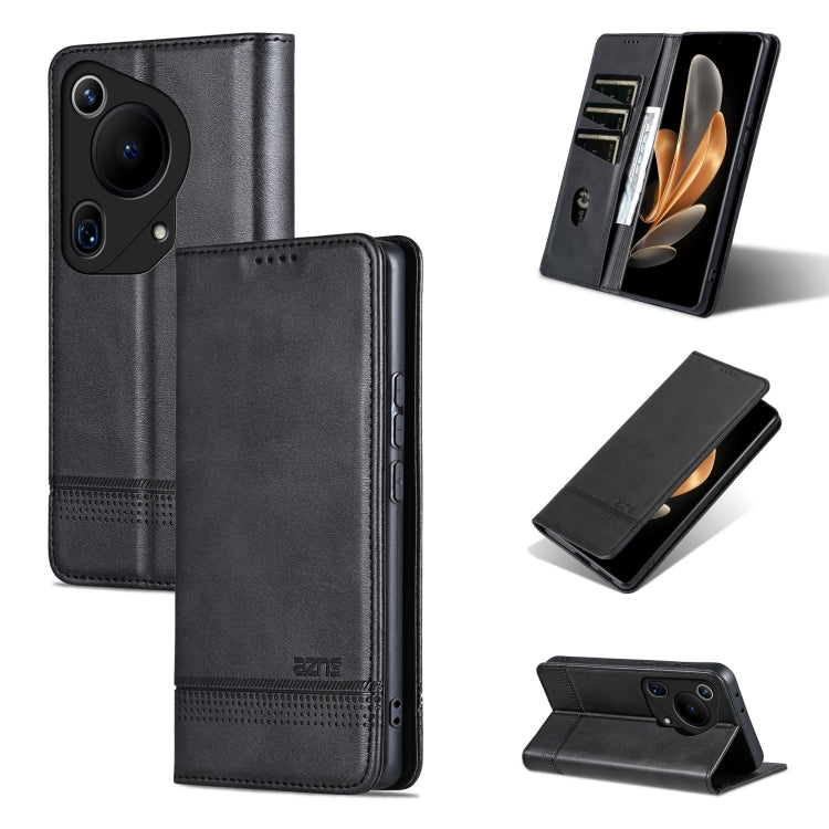 AZNS Magnetic Calf Texture Flip Leather Phone Case, Series 2