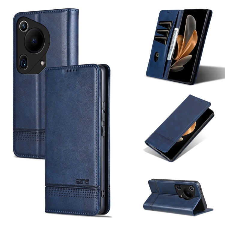 AZNS Magnetic Calf Texture Flip Leather Phone Case, Series 2