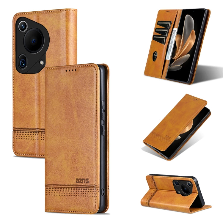 AZNS Magnetic Calf Texture Flip Leather Phone Case, Series 2