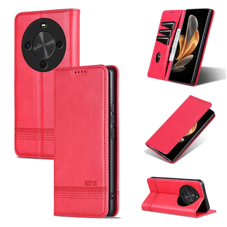 AZNS Magnetic Calf Texture Flip Leather Phone Case, Series 4