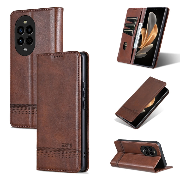 AZNS Magnetic Calf Texture Flip Leather Phone Case, Series 2