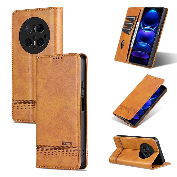 AZNS Magnetic Calf Texture Flip Leather Phone Case, For Huawei Mate 70 Pro / 70 Pro+, For Huawei Mate 70, For Huawei nova 13 Pro, For Huawei Maimang 30, For Huawei Pura 70 Pro / 70 Pro+