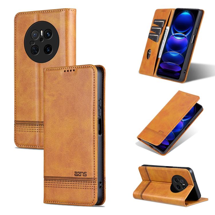 AZNS Magnetic Calf Texture Flip Leather Phone Case, For Huawei Mate 70 Pro / 70 Pro+, For Huawei Mate 70, For Huawei nova 13 Pro, For Huawei Maimang 30, For Huawei Pura 70 Pro / 70 Pro+