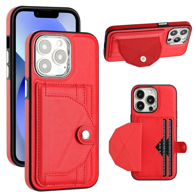 Shockproof Leather Phone Case with Card Holder, Series 3