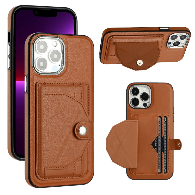 Shockproof Leather Phone Case with Card Holder, Series 4