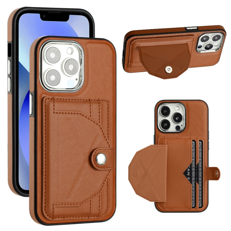 Shockproof Leather Phone Case with Card Holder, Series 1