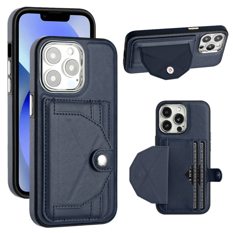 Shockproof Leather Phone Case with Card Holder, Series 1