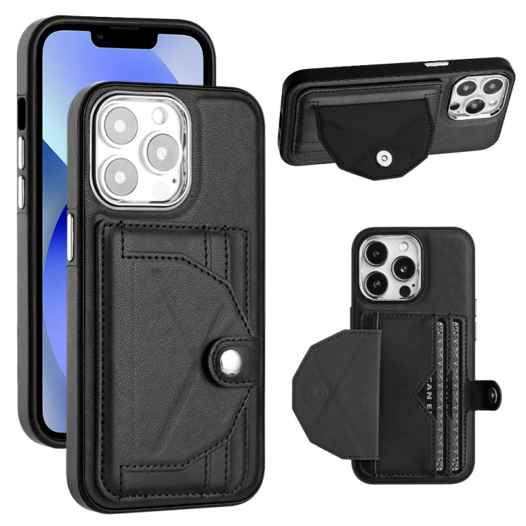 Shockproof Leather Phone Case with Card Holder, Series 1