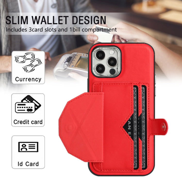 Shockproof Leather Phone Case with Card Holder, Series 3