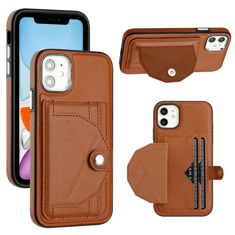 Shockproof Leather Phone Case with Card Holder, Series 1