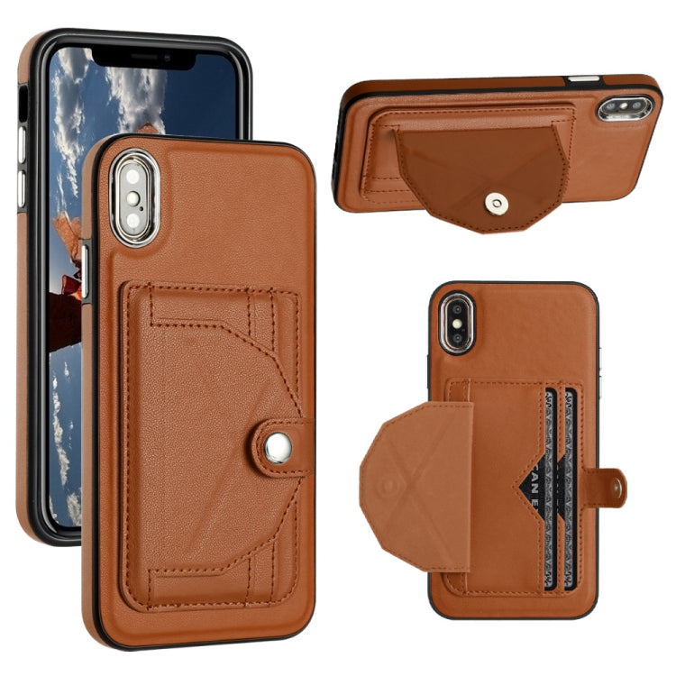 Shockproof Leather Phone Case with Card Holder, Series 1