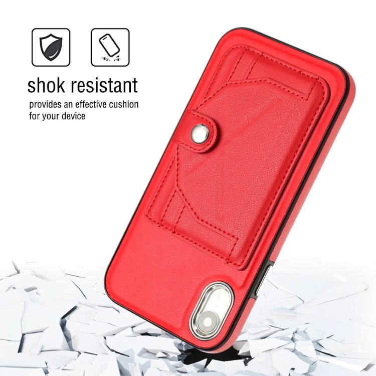 Shockproof Leather Phone Case with Card Holder, Series 1