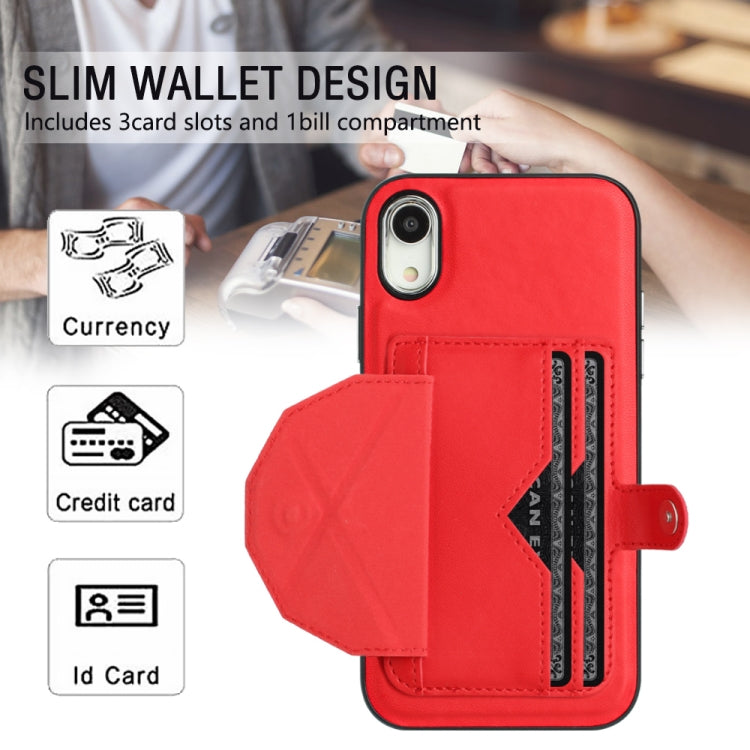 Shockproof Leather Phone Case with Card Holder, Series 1