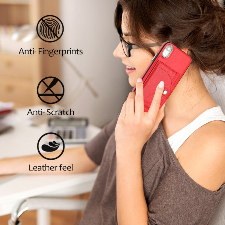 Shockproof Leather Phone Case with Card Holder, Series 1