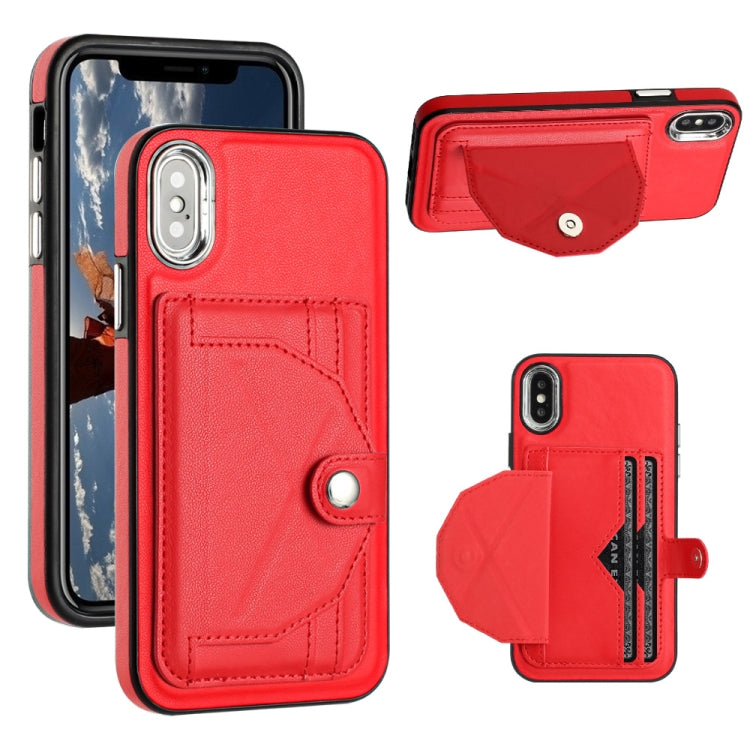 Shockproof Leather Phone Case with Card Holder, Series 4