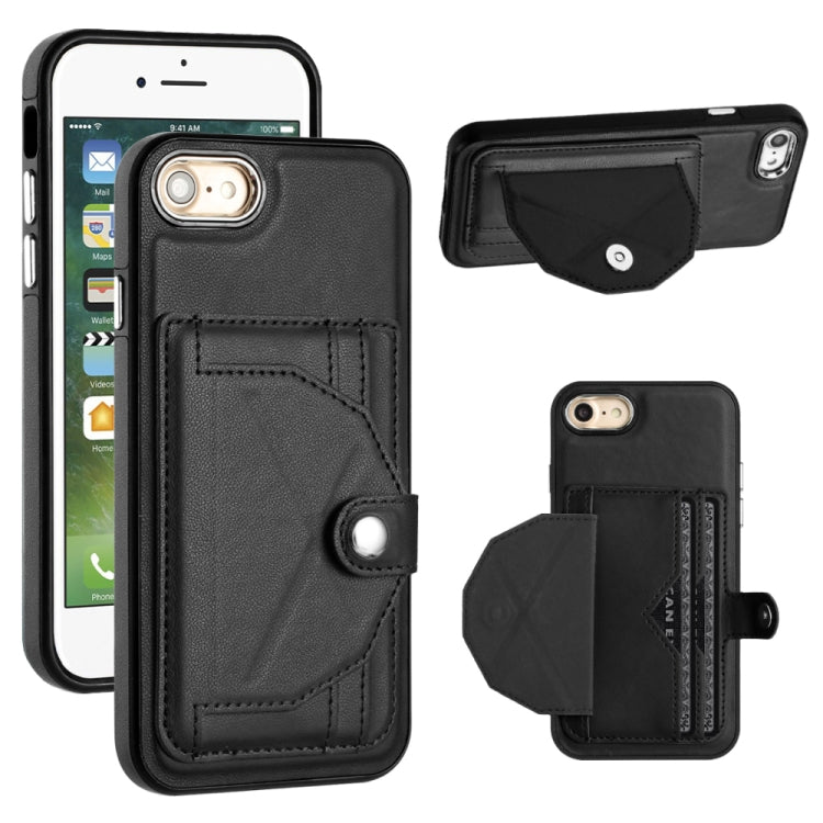 Shockproof Leather Phone Case with Card Holder, Series 2