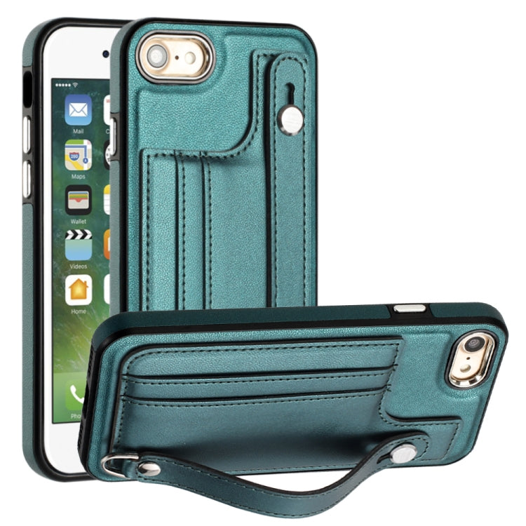 Shockproof Leather Phone Case with Wrist Strap, Series 2