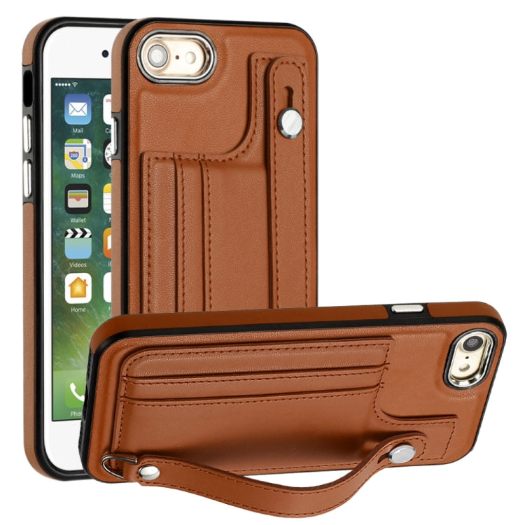 Shockproof Leather Phone Case with Wrist Strap, Series 2