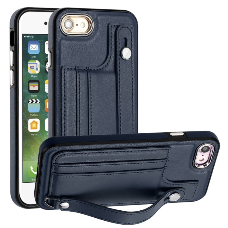 Shockproof Leather Phone Case with Wrist Strap, Series 2