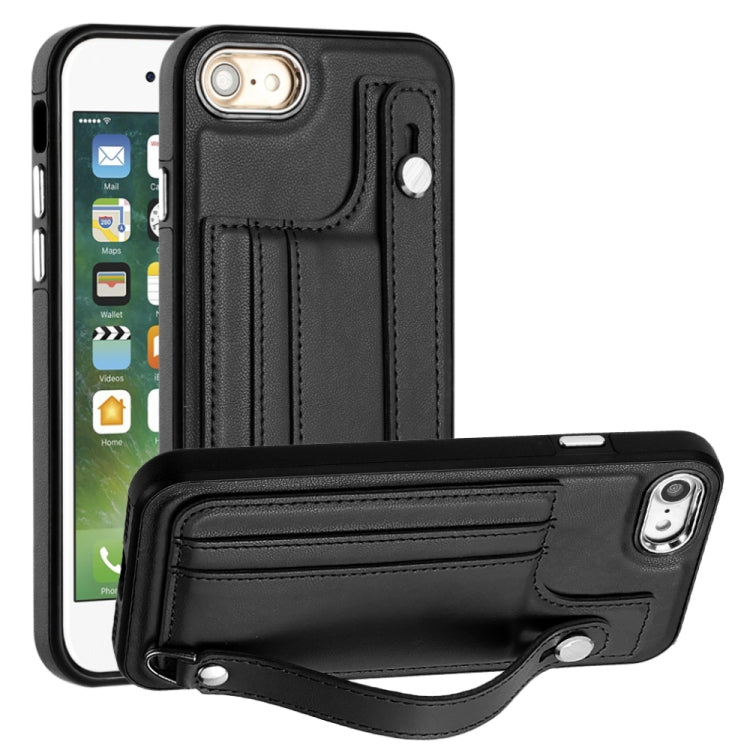 Shockproof Leather Phone Case with Wrist Strap, Series 2