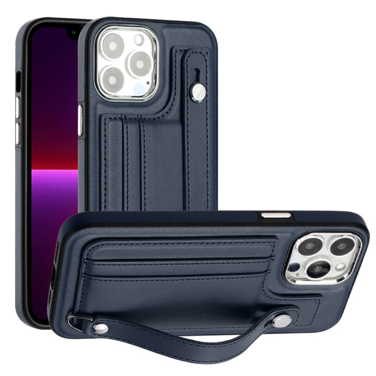 Shockproof Leather Phone Case with Wrist Strap, Series 2