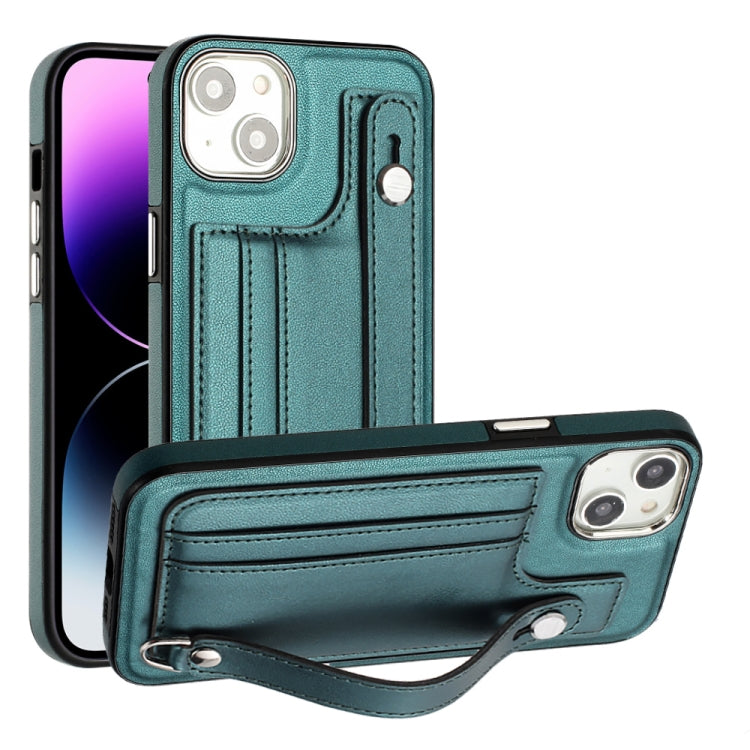 Shockproof Leather Phone Case with Wrist Strap, Series 2