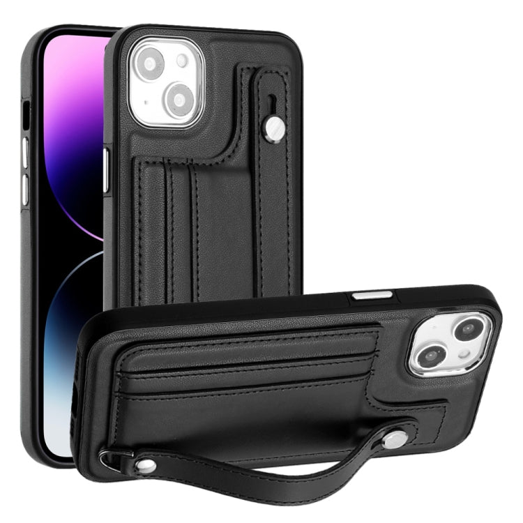 Shockproof Leather Phone Case with Wrist Strap, Series 2