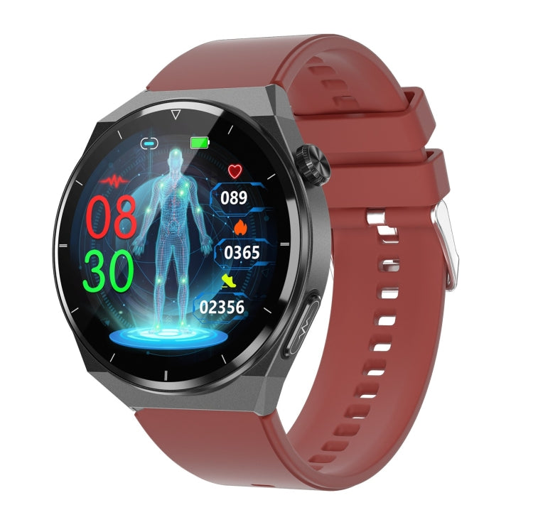 TK20 1.39 inch IP68 Waterproof Silicone Band Smart Watch Supports ECG / Remote Families Care / Body Temperature Monitoring