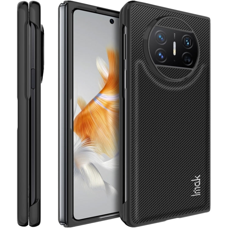 imak Ruiyi Series Carbon Fiber PU + PC Phone Case, For Huawei Mate X3, For Huawei Pocket 2