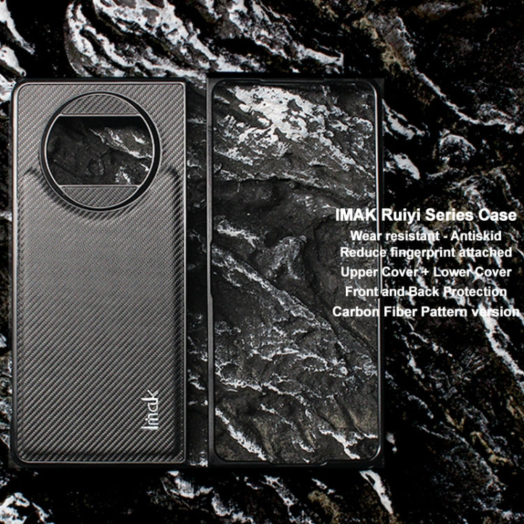 imak Ruiyi Series Carbon Fiber PU + PC Phone Case