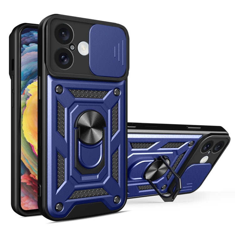 Sliding Camera Cover Design TPU+PC Phone Case