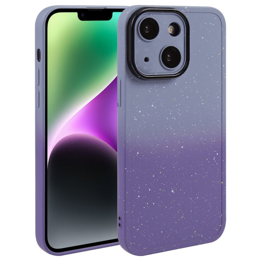 Gradient Starry Silicone Phone Case with Lens Film, Series 3