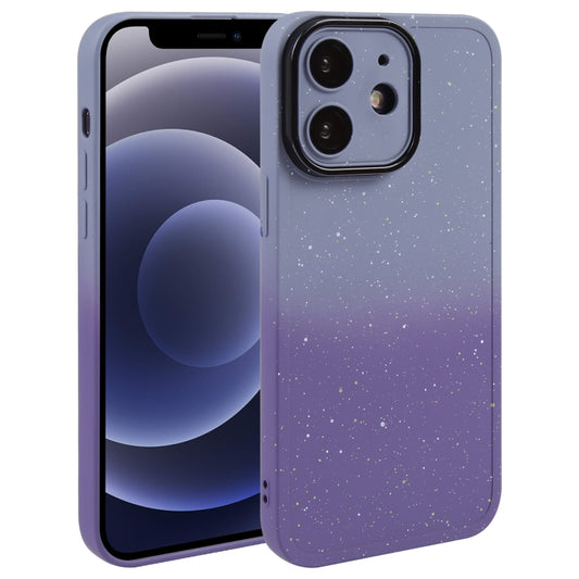 Gradient Starry Silicone Phone Case with Lens Film, Series 1