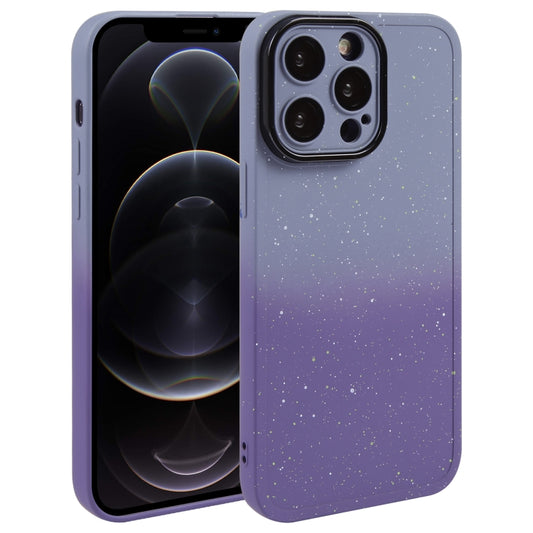 Gradient Starry Silicone Phone Case with Lens Film, Series 2