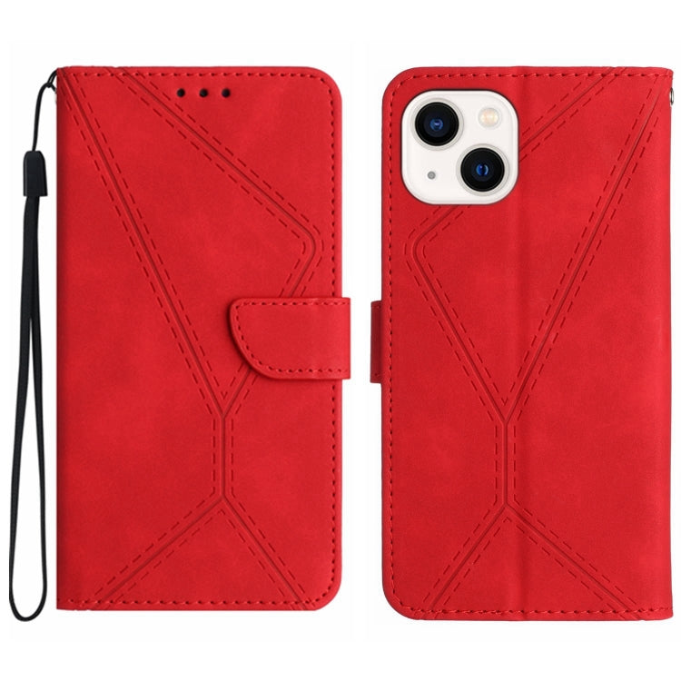 Stitching Embossed Leather Phone Case, Series 2