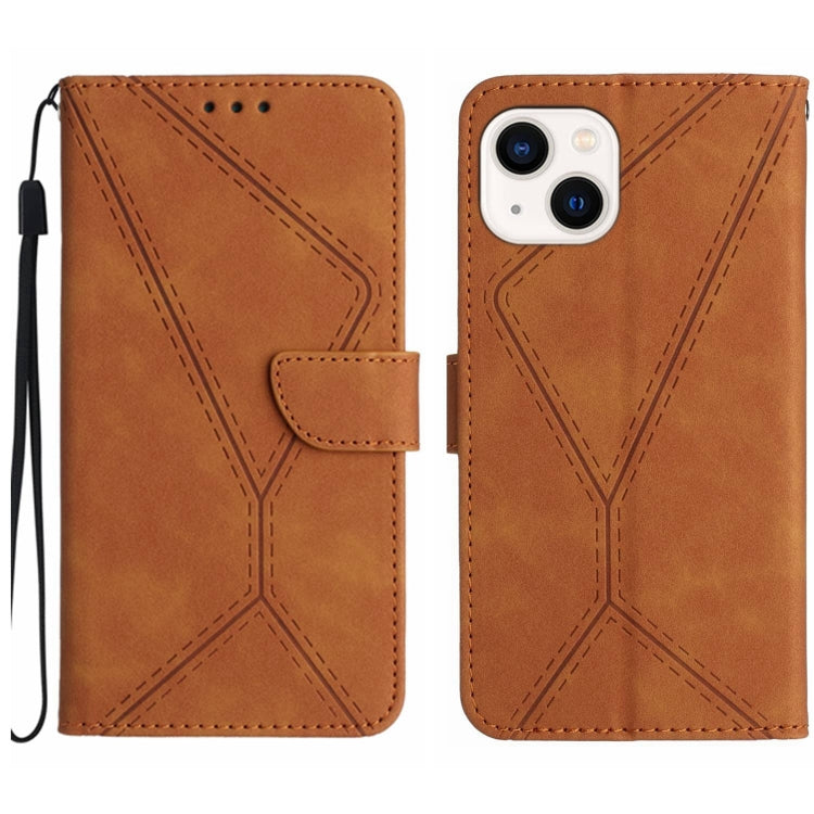 Stitching Embossed Leather Phone Case, Series 2